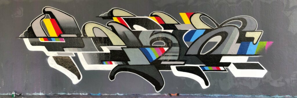 Graffiti Art Style Wall Mural