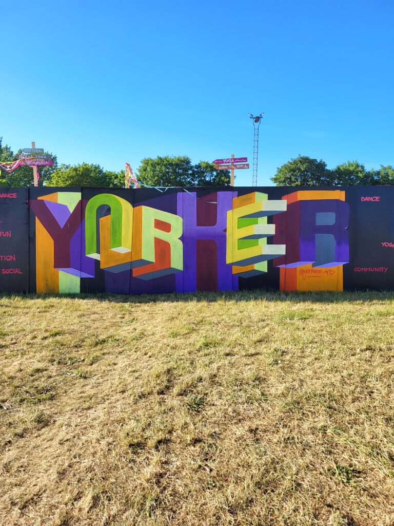 Graffiti Art Typographic Abstract Mural Festival